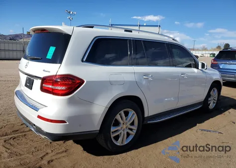 2017 Mercedes-Benz Gls 450 4Matic z USA, uszkodzony, nr VIN 4JGDF6EE7HA821301